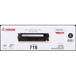 Картридж Canon 718 Black i-Sensys LBP 7200C/7660C/7210C/7680C MF 724C/728C729C/8330C/8340C/8350C /8360C/8380C/8540C/8550C/8580C (2662B002) Колір чорний, OEM